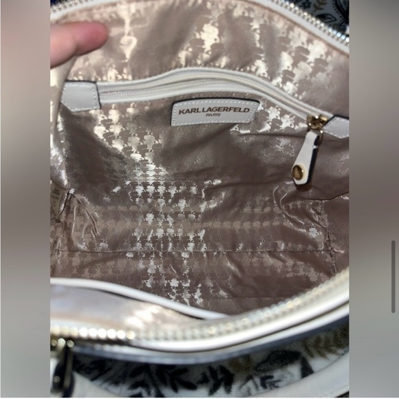 Karl Lagerfeld Paris Kendall Satchel - Picture 7 of 16